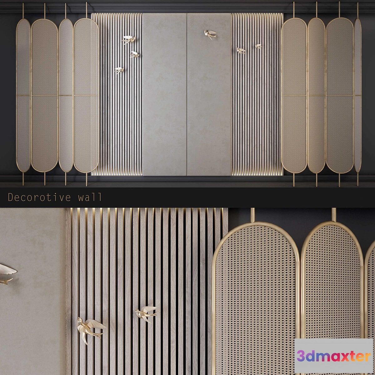 1430574 - Decorative wall 7 - shirma 3D Max