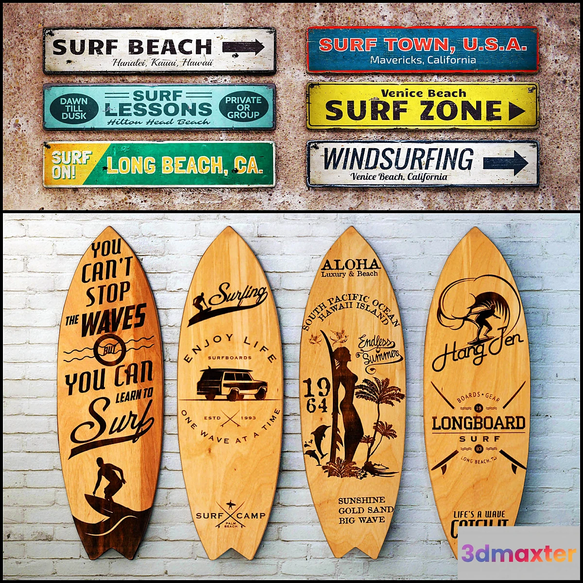 1430914 - Wooden panels. Collection 16 3D Max