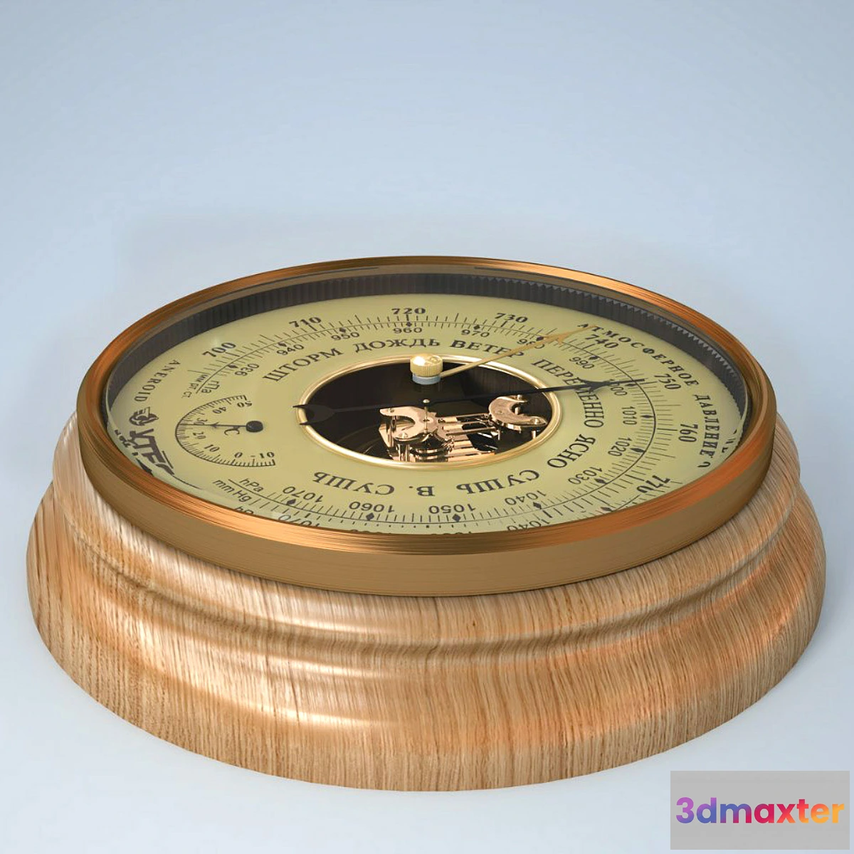 1431212 - Barometer 3D Max