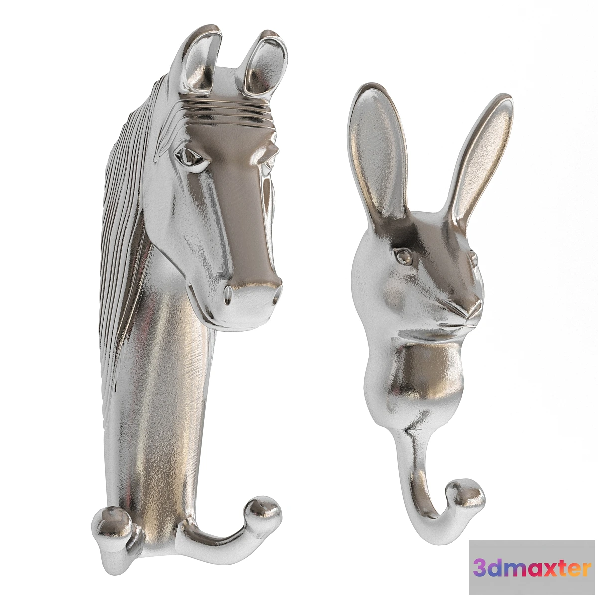 1434376 - Coat hooks 3D Max