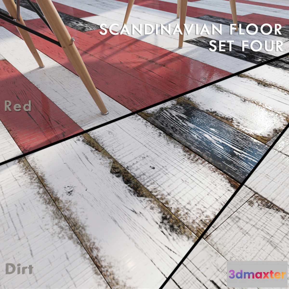 1437158 - Scandinavian floor set 4 3D Max