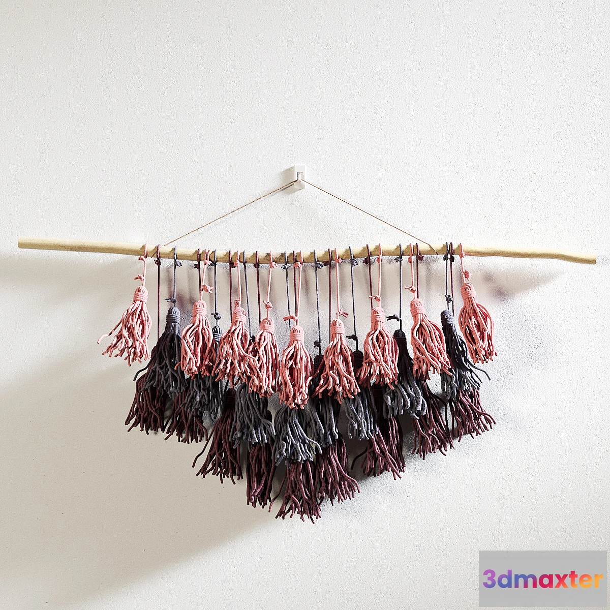 1437780 - DIY Tassel Wall hanging 3D Max