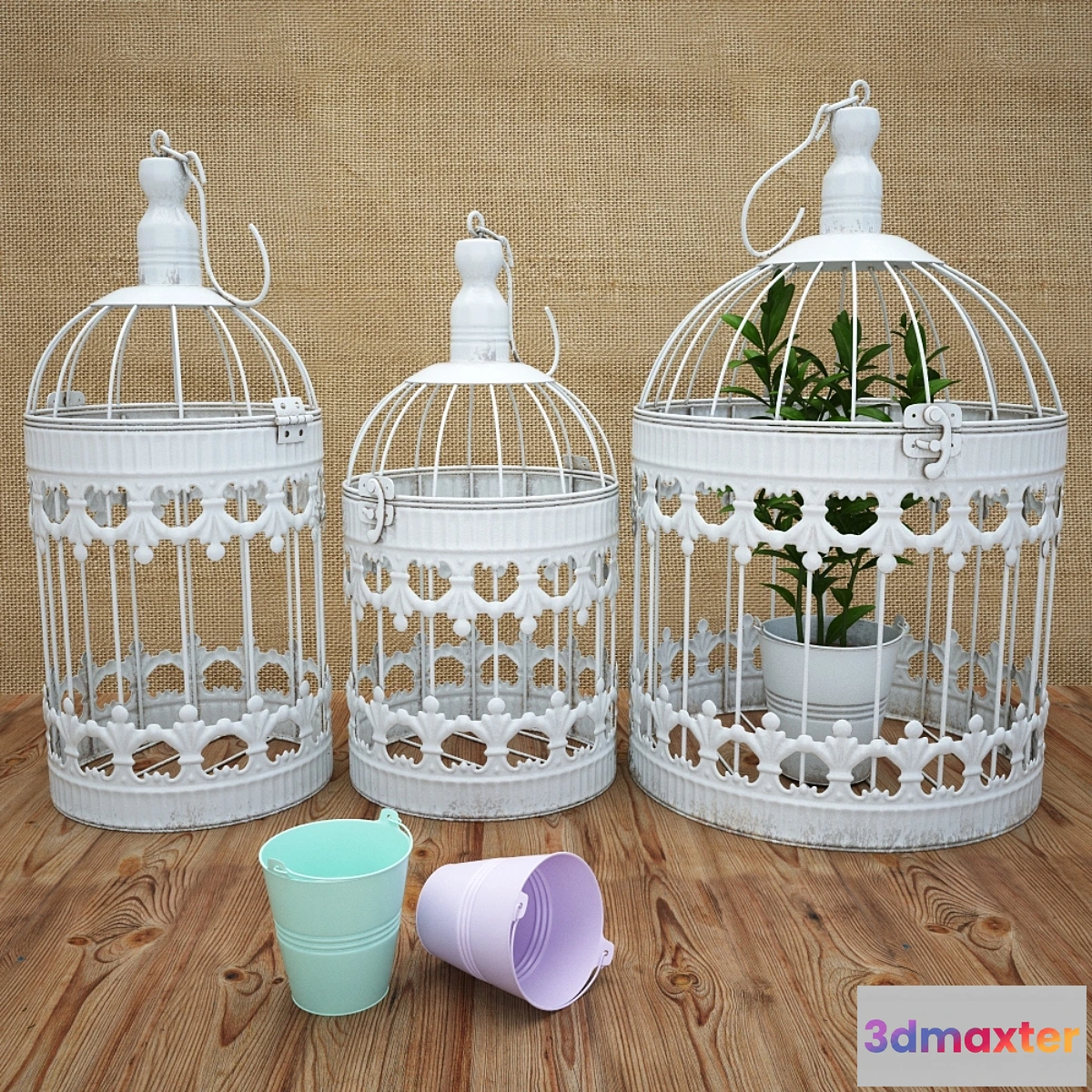 1438388 - Decorative Bird Cage 3D Max