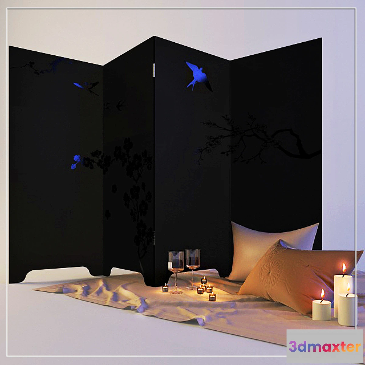 1441862 - Decorative set 3D Max