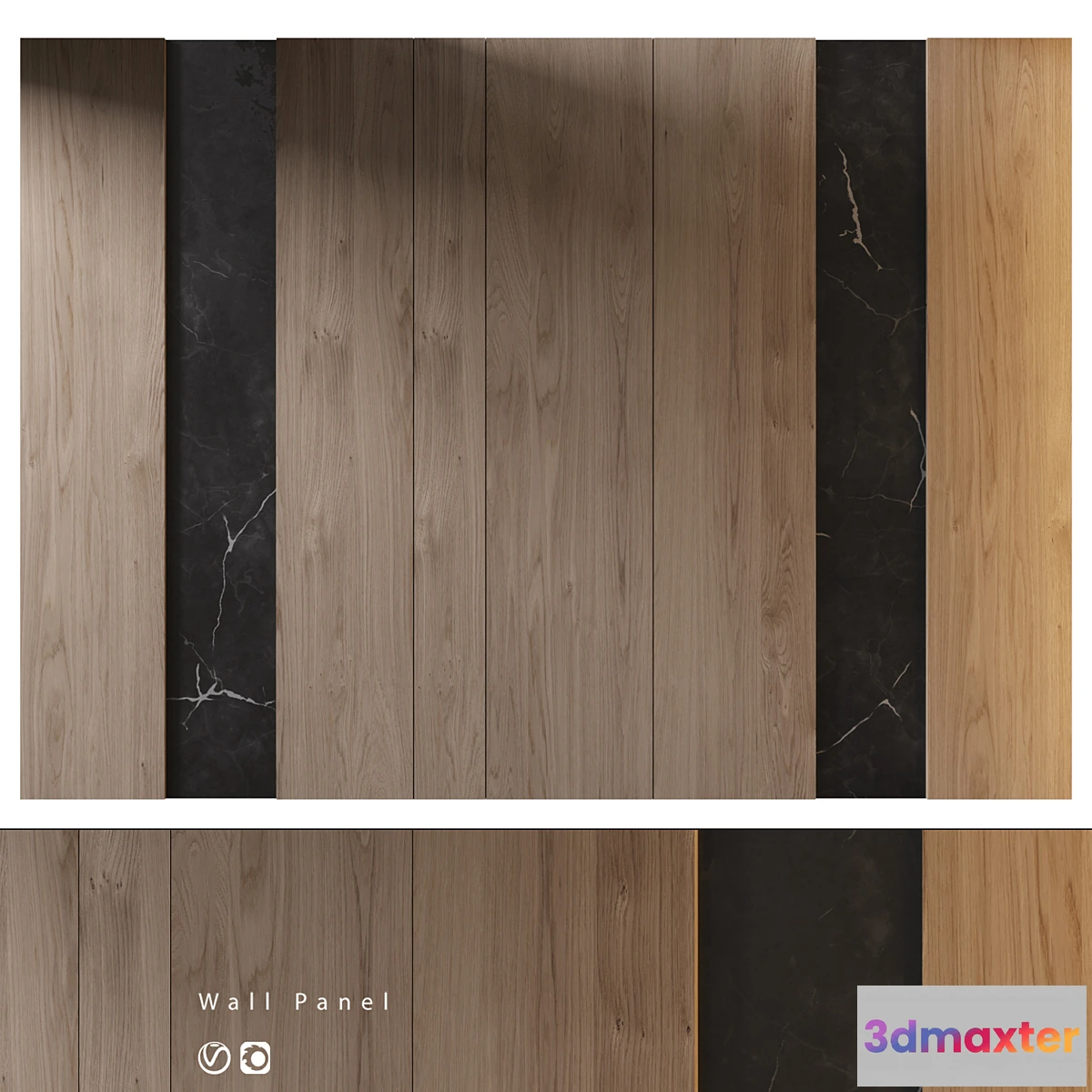 1443520 - Wall Panel  5 3D Max