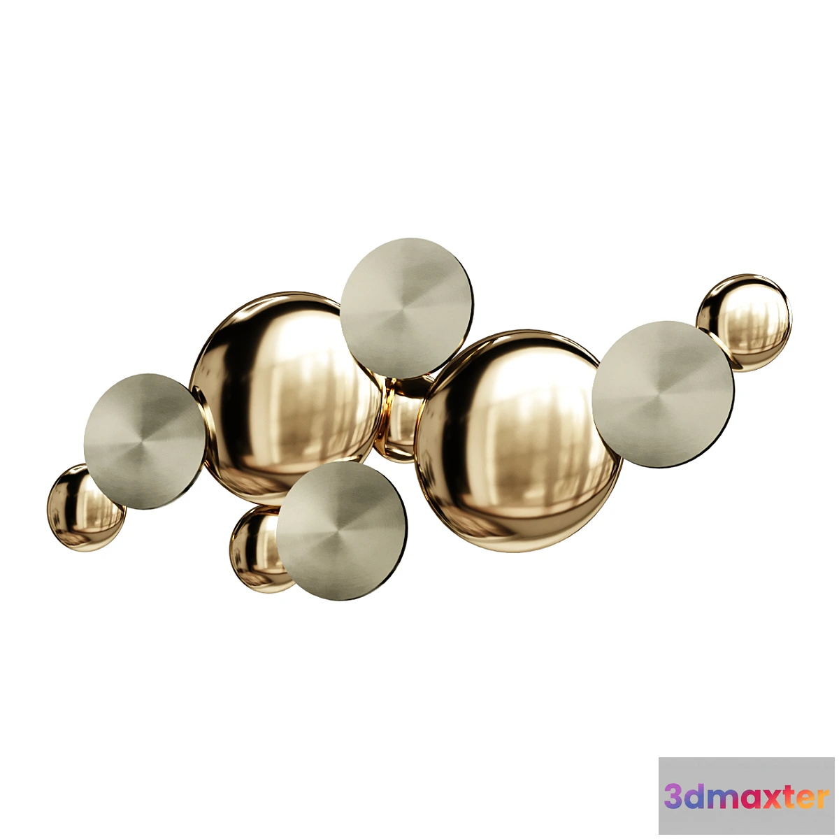 1443576 - Wall decor ZHONGPAI 99915 3D Max