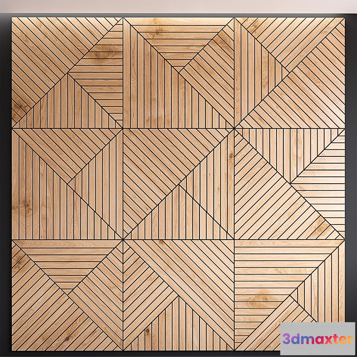 1443682 - Decorative Wall Panel 02 3D Max