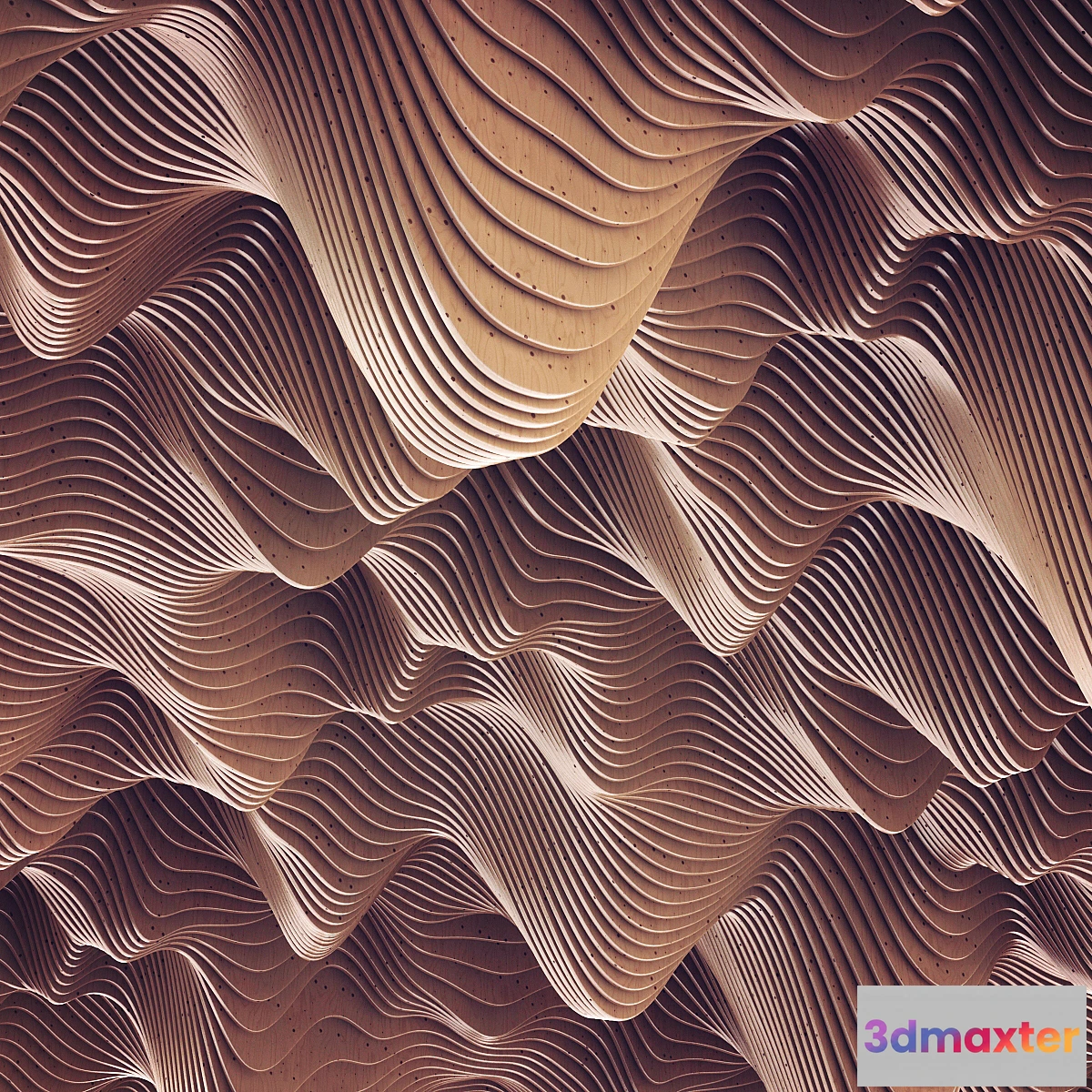 1444080 - Parametric Wood Decor 3D Max