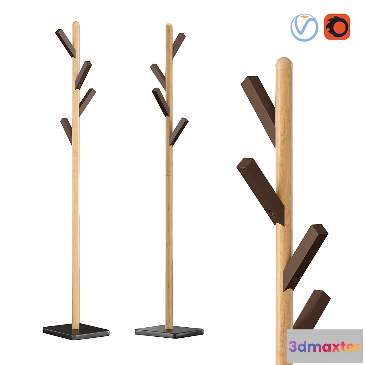 1445394 - Coat rack Lisa Coat Rack 3D Max