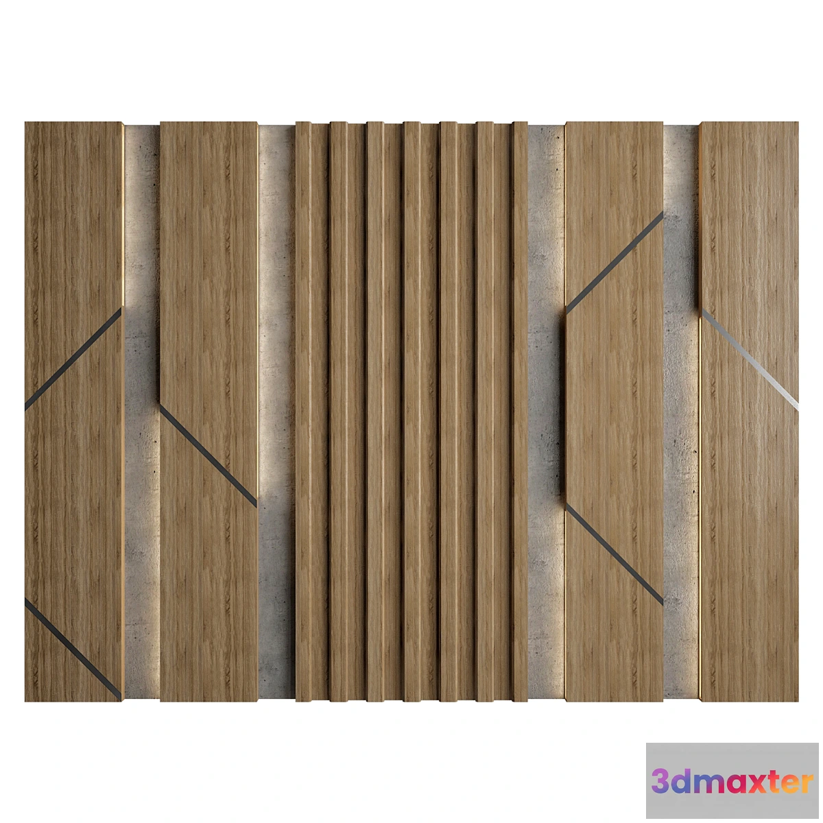 1447198 - Wall Panel 24 3D Max