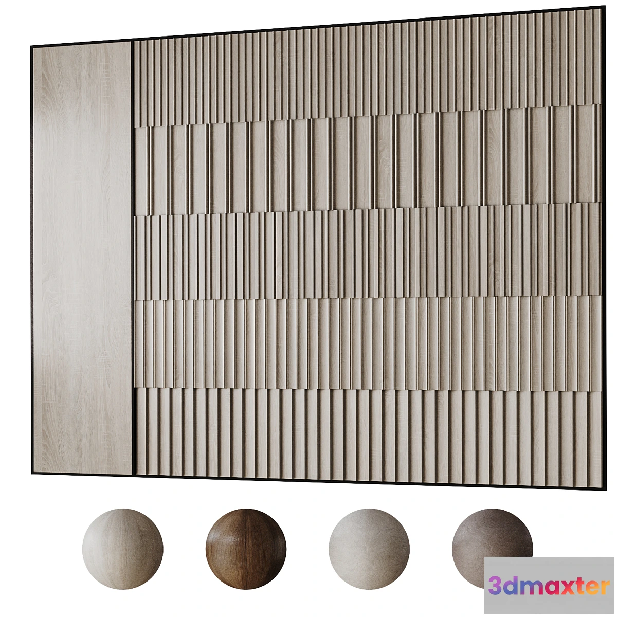 1448852 - Decorative 3D panel 012 3D Max