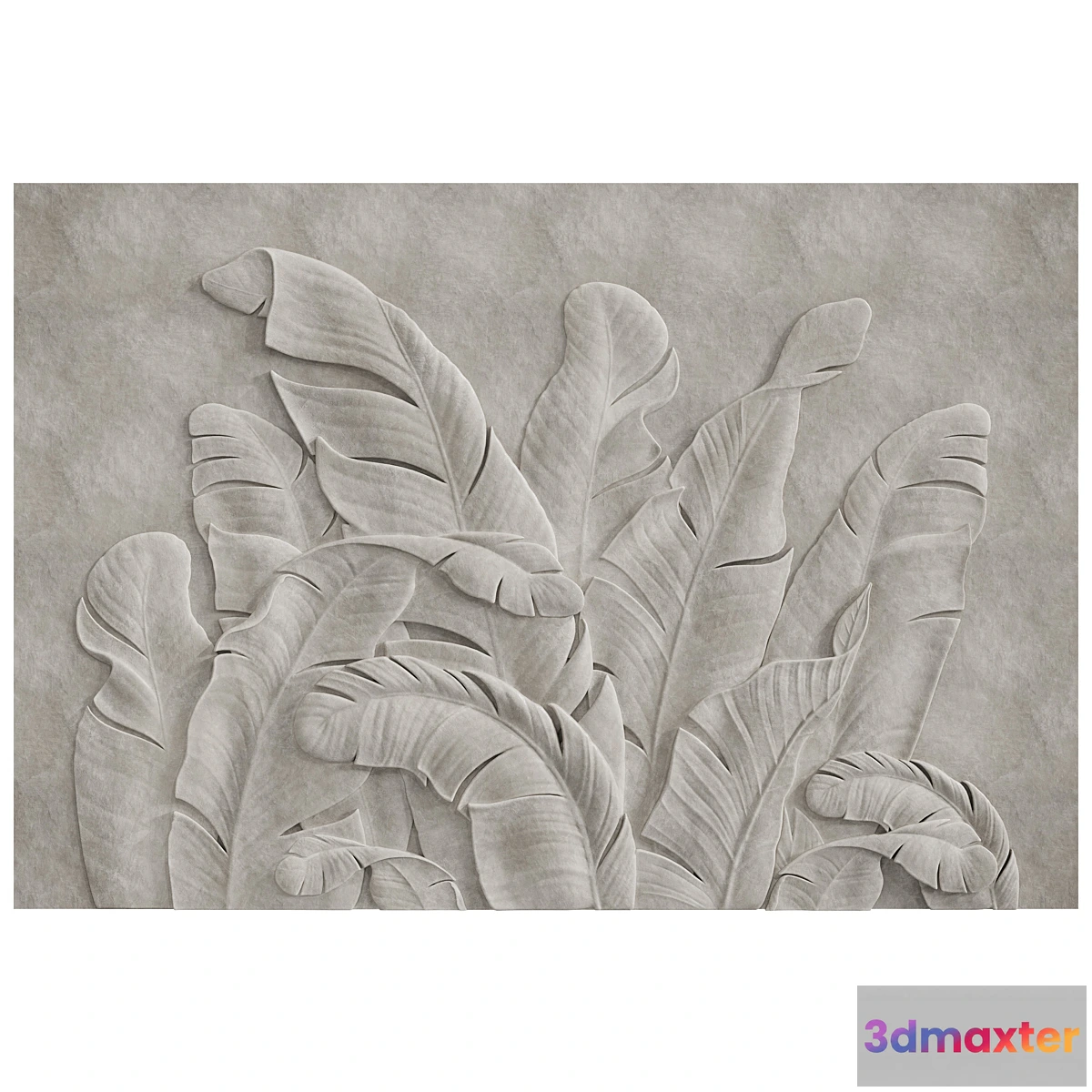 1449672 - Banana Leaves Relief 3D Max