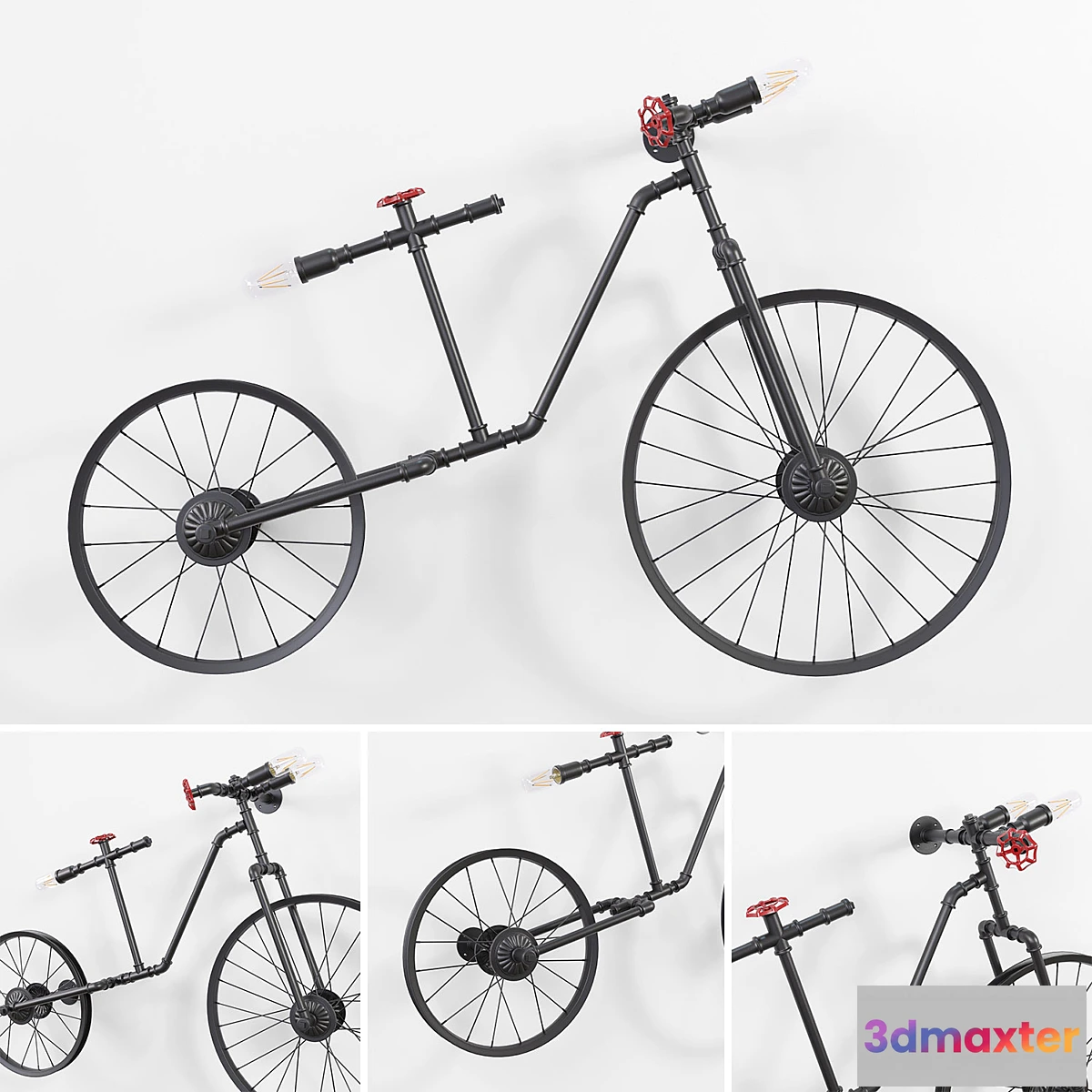 1450746 - Wall bike 3D Max