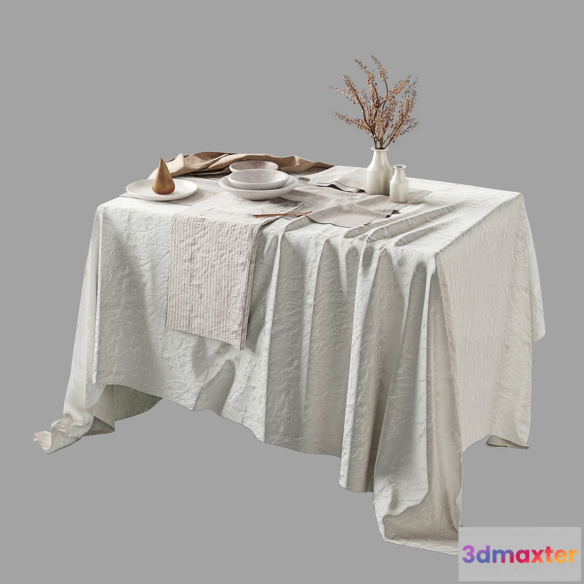 1450808 - Table Linen Sets 3D Max