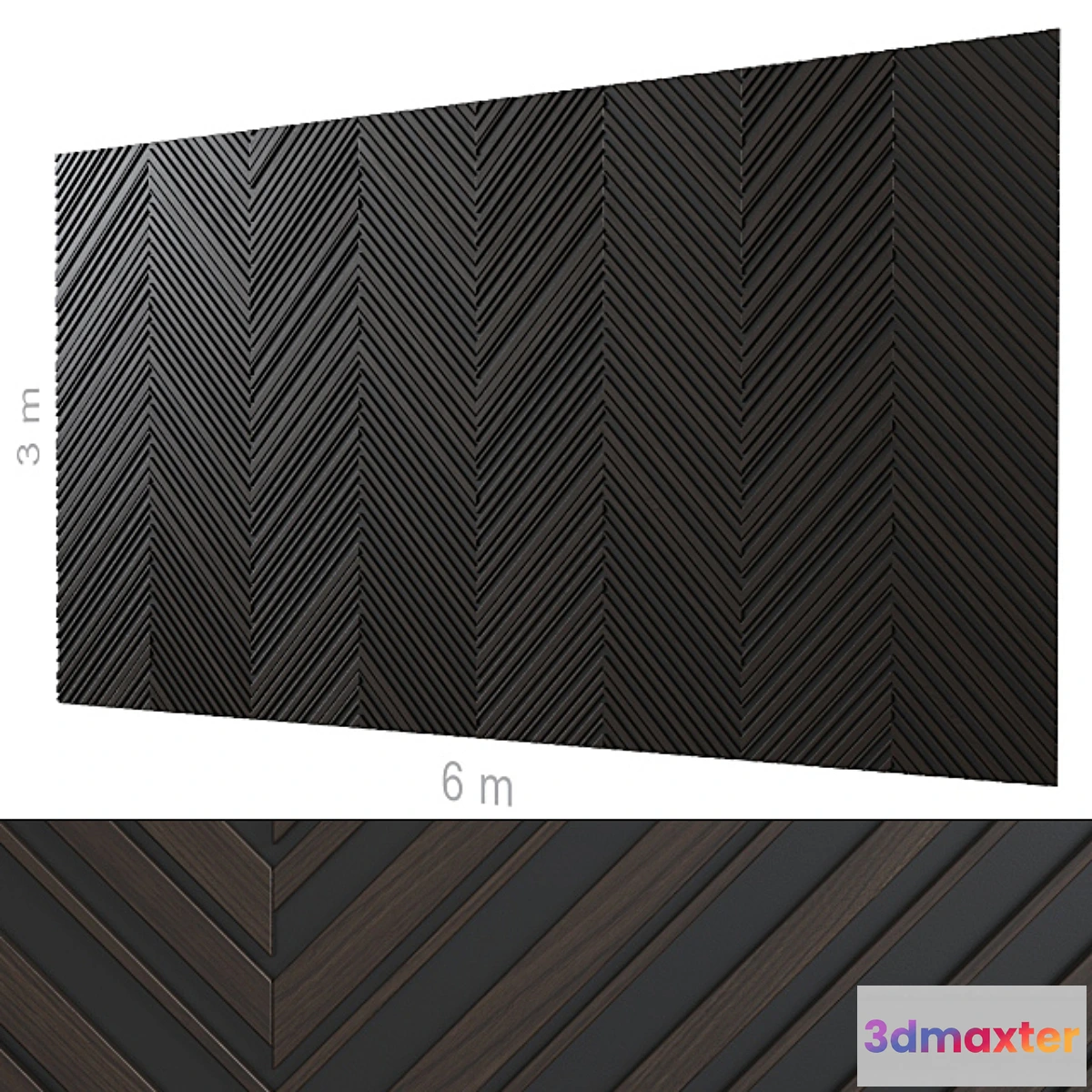 1451182 - Decorative wall 175. 3D Max