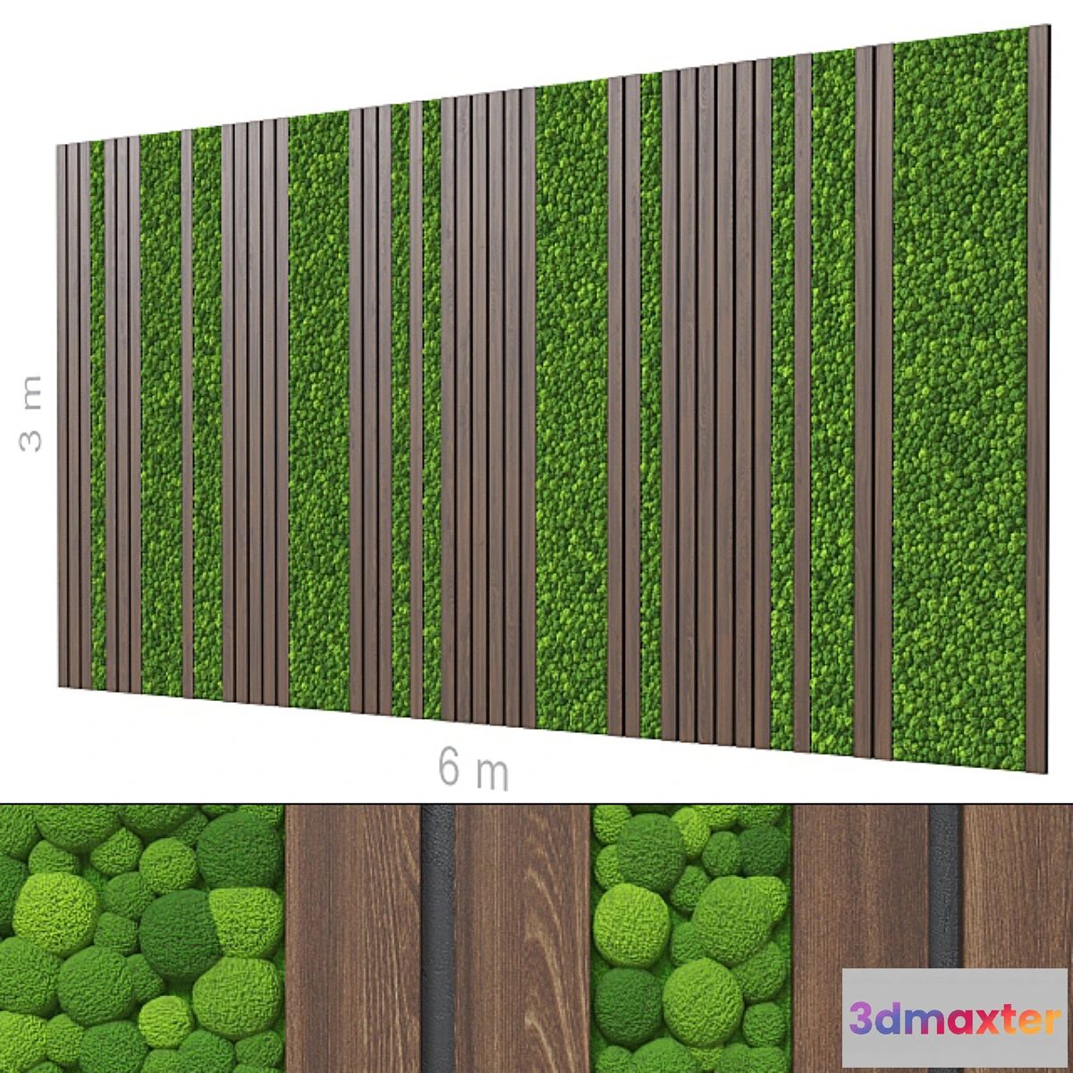 1451474 - Decorative wall 205. 3D Max