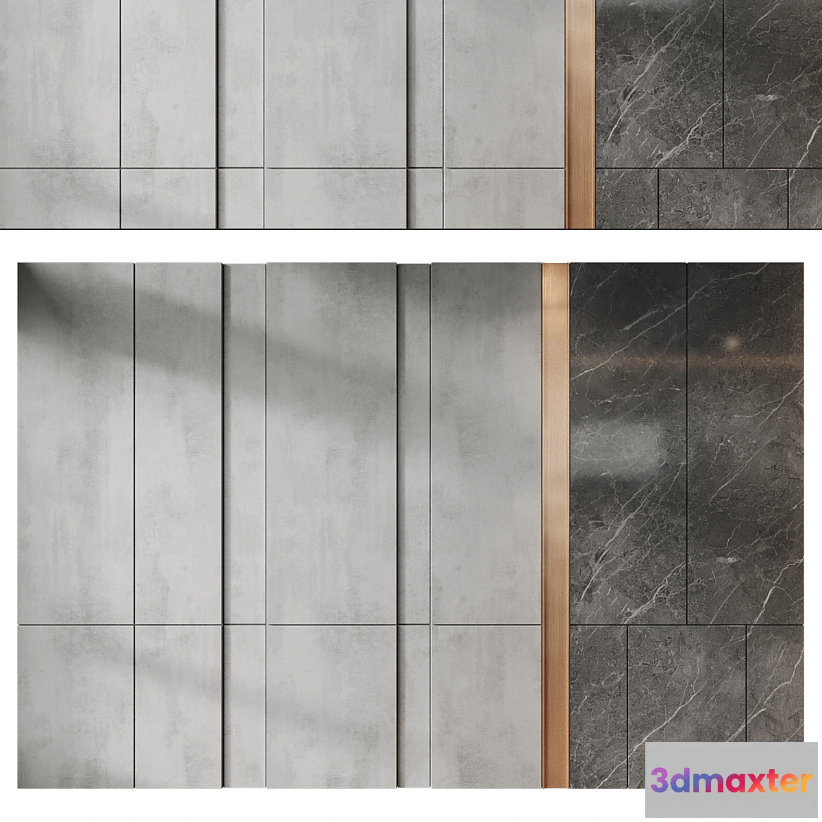 1453472 - wall panels  set 272 3D Max