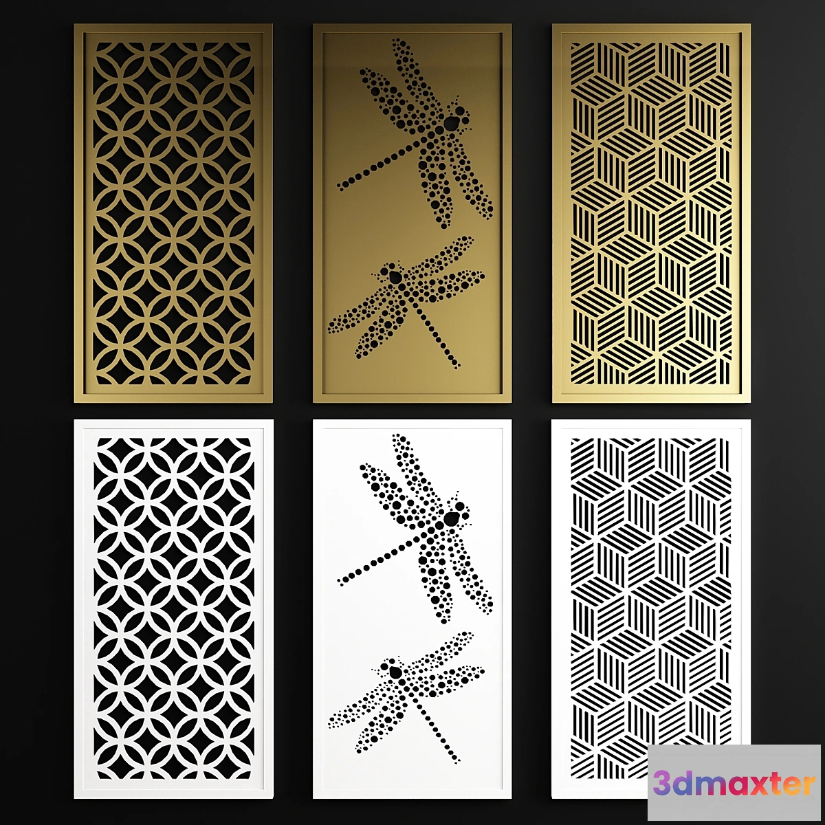 1456626 - Decorative panel 24 3D Max