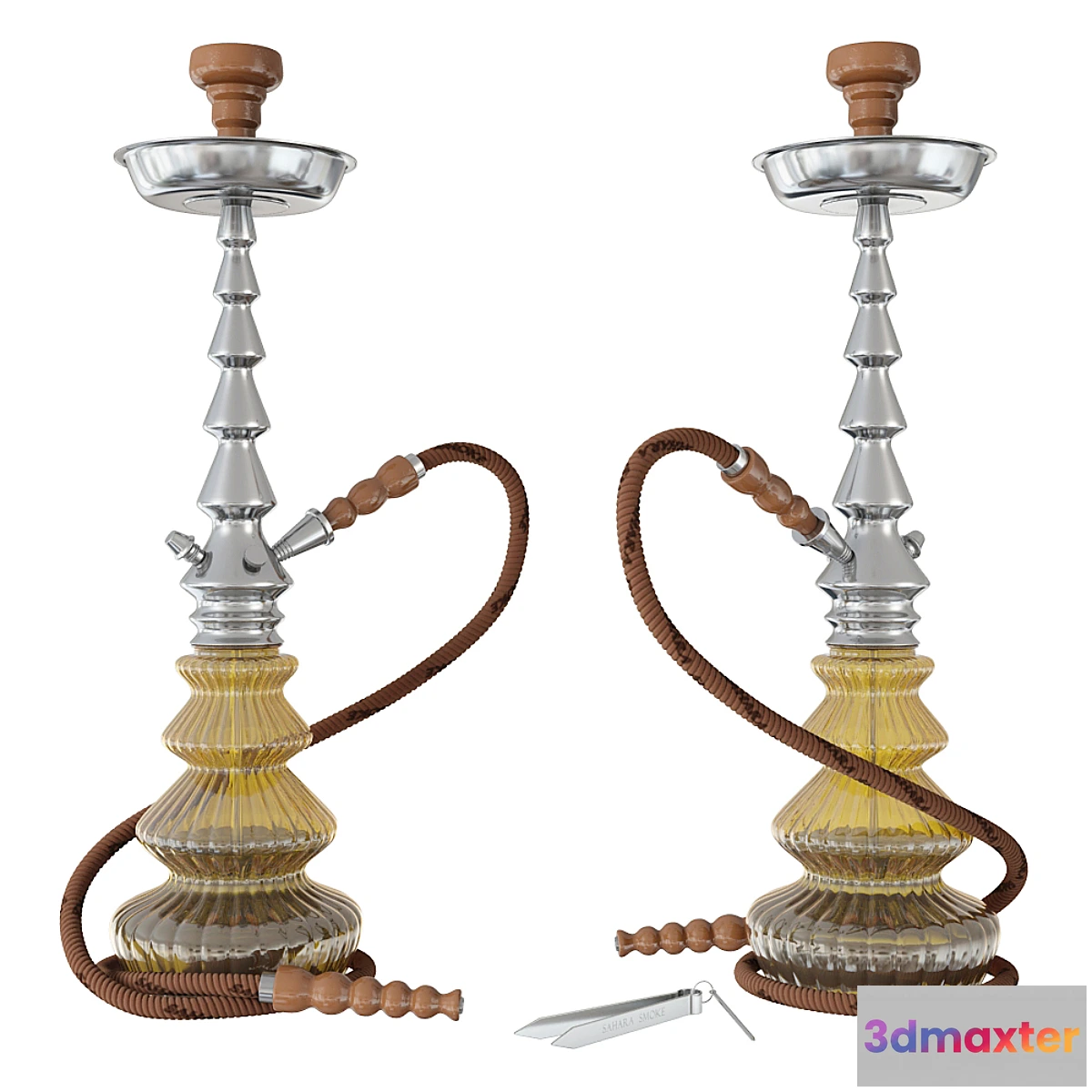 1456648 - Hookah MYA Luna Hookah 3D Max
