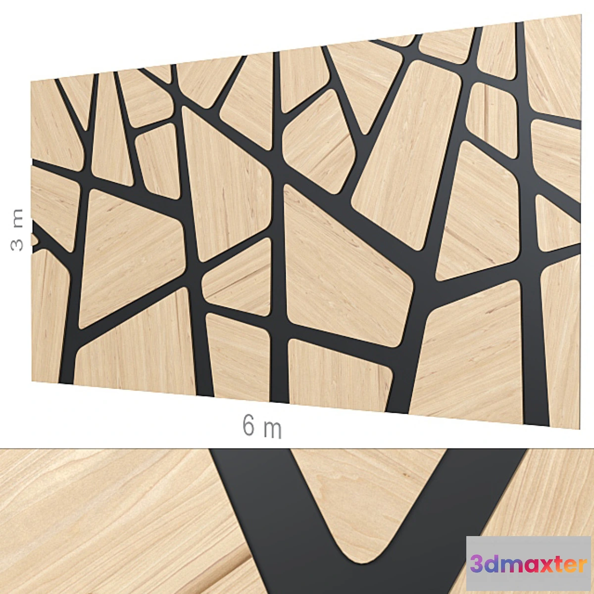 1457354 - Decorative wall 191. 3D Max