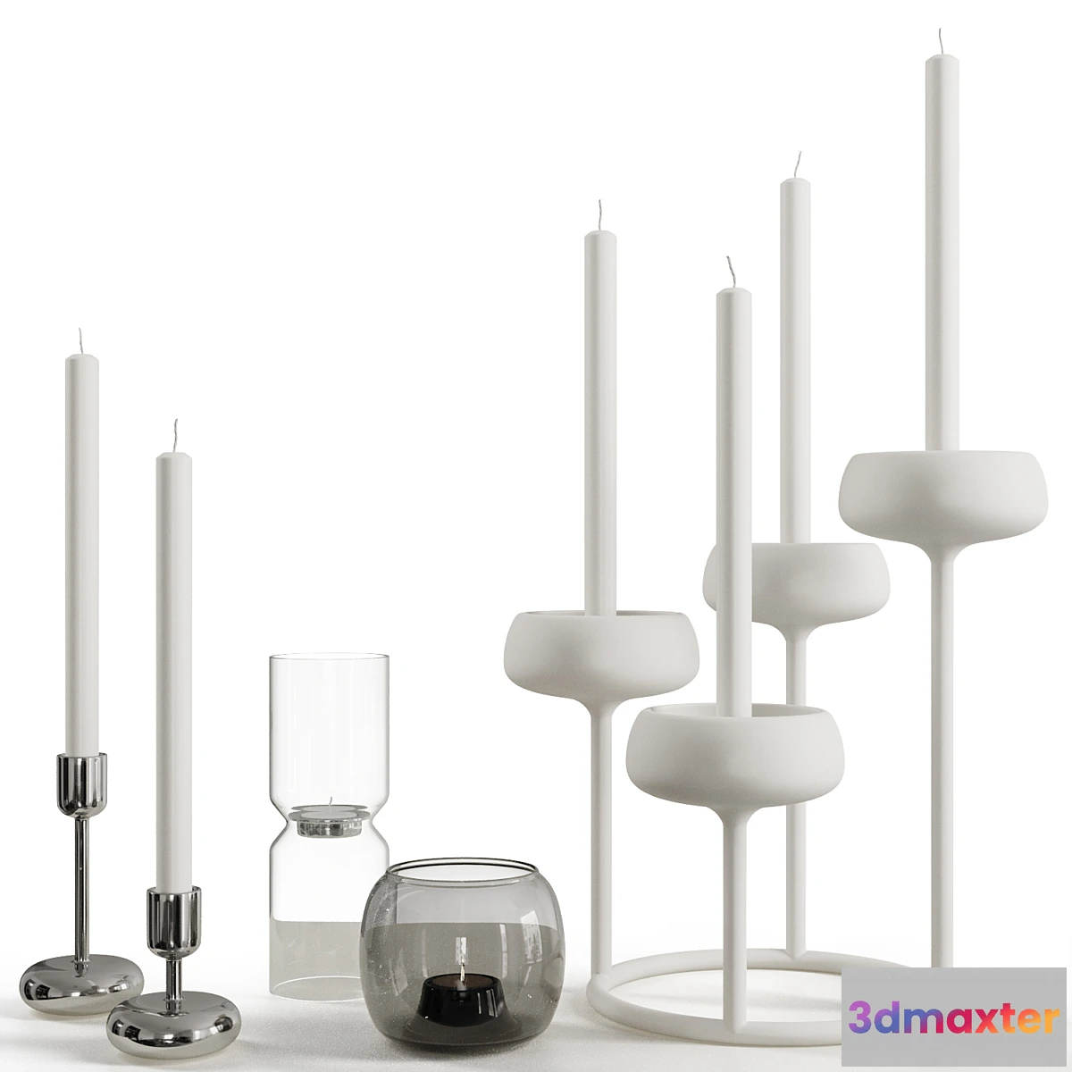 1457848 - Iittala Candleholders 3D Max