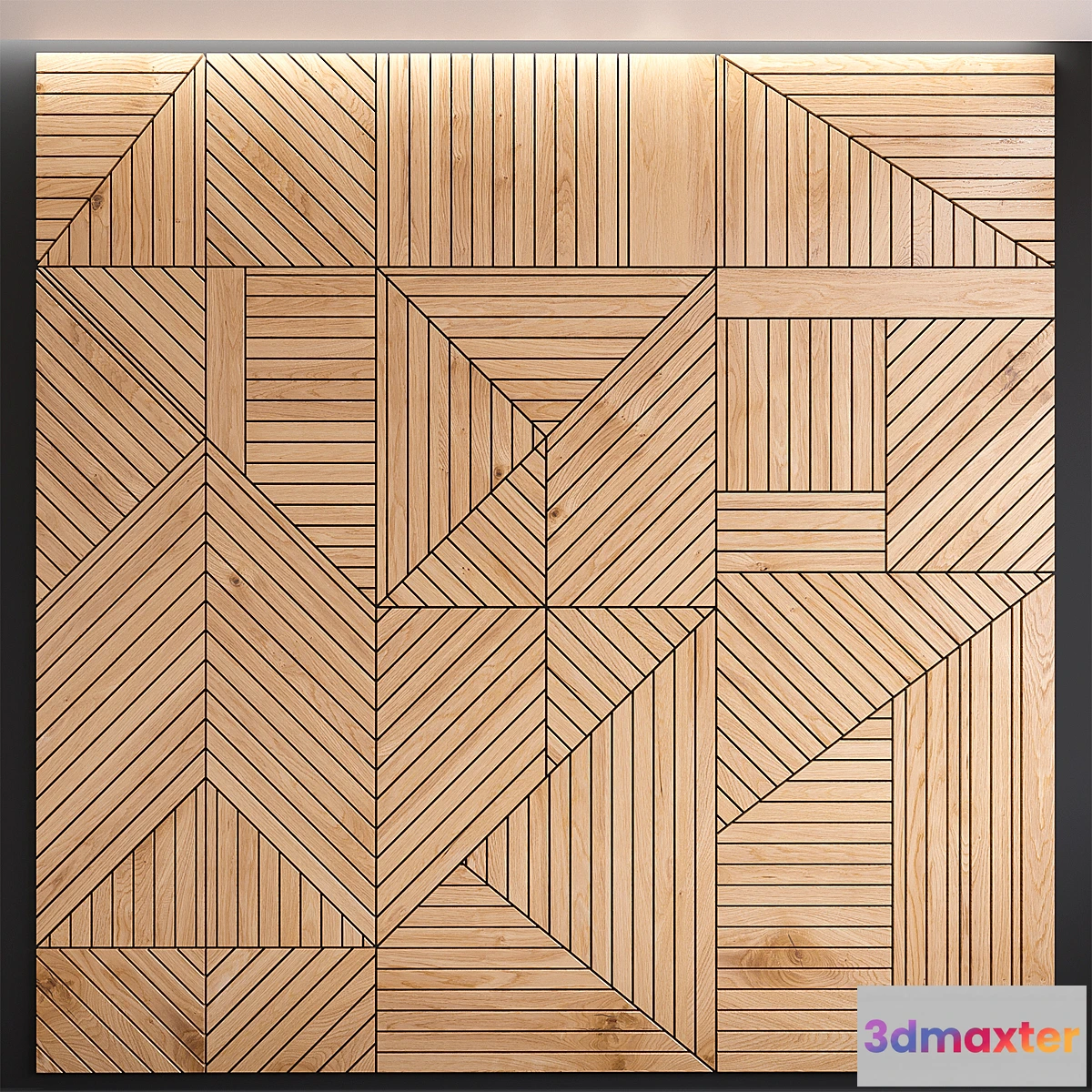 1458022 - Decorative wall panel 01 3D Max