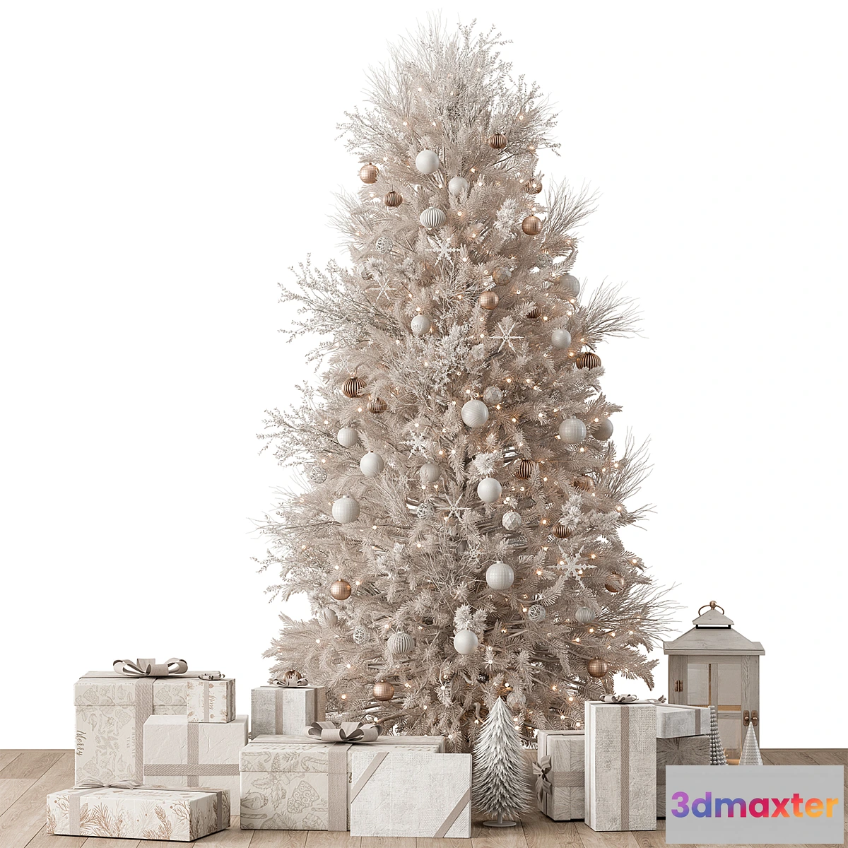 1460340 - Christmas Tree and Decoration 43 3D Max