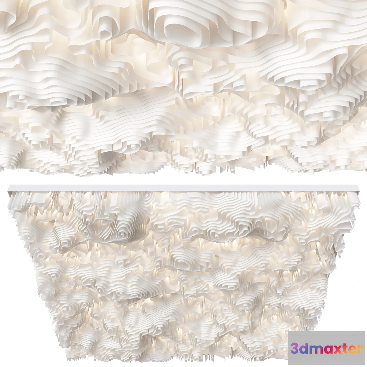 1460566 - Decorative fabric ceiling 3D Max
