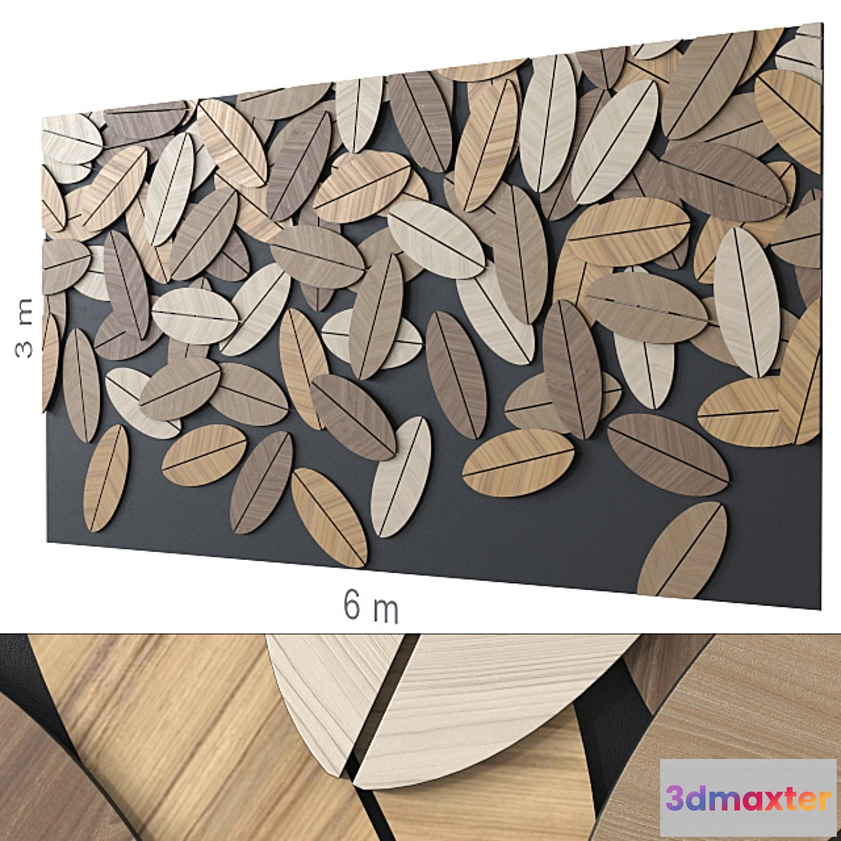 1464538 - Decorative wall 227. 3D Max