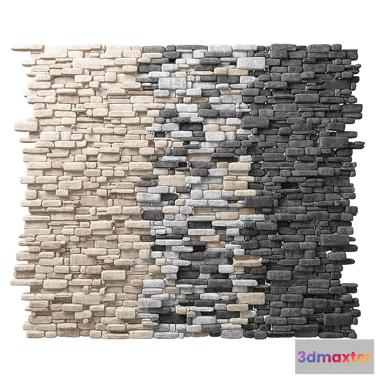 1465340 - Stone brick for decoration 3D Max