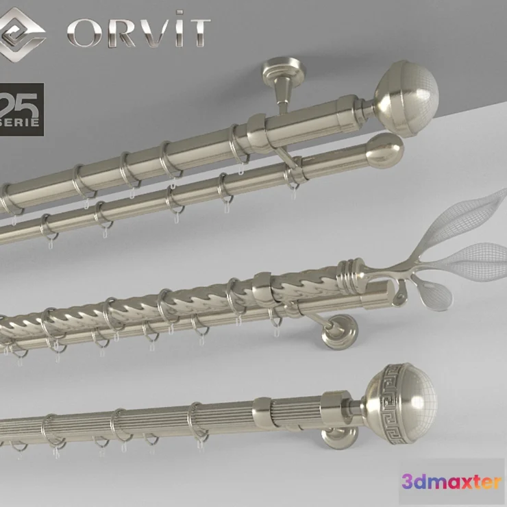 1465710 - Curtain Rods 3D Max