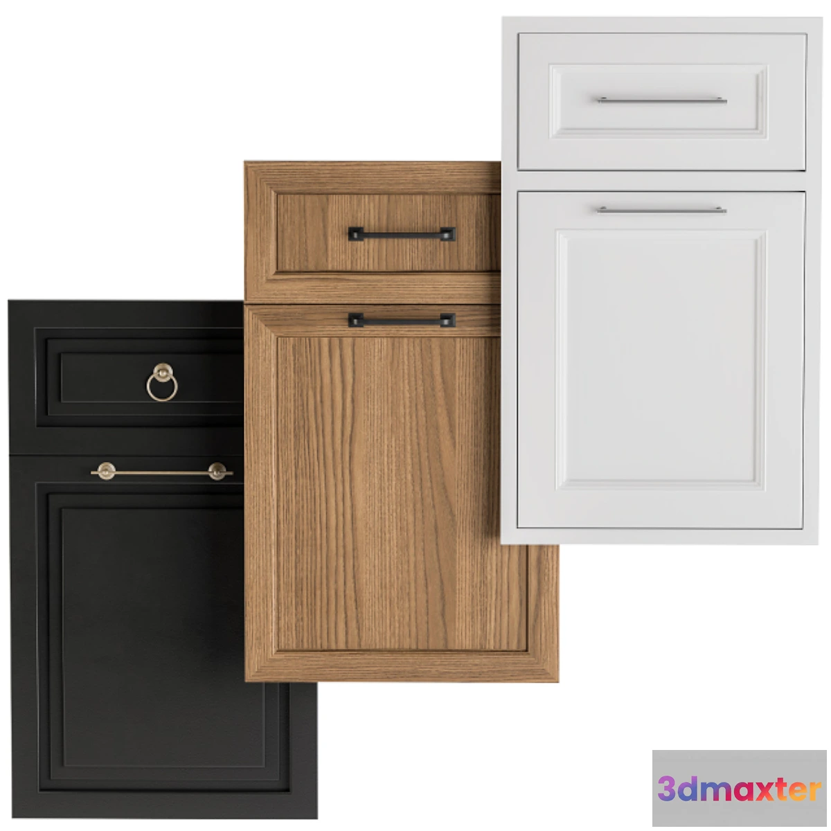 1466310 - cabinet Door Set01 3D Max