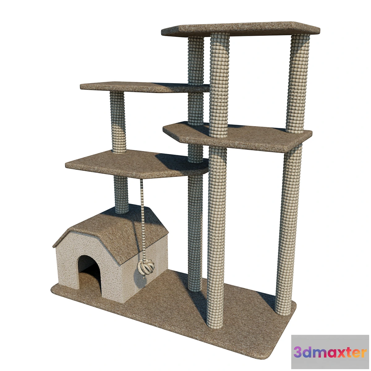 1468294 - House for cats 3D Max