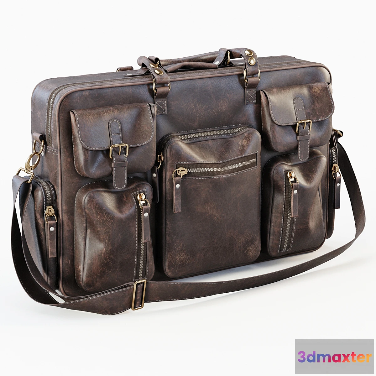 1470742 - Days Art Boston Leather bag 3D Max
