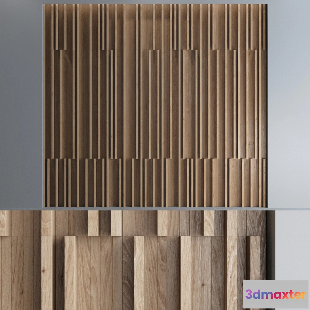 1471742 - Wooden wall panel 3D Max