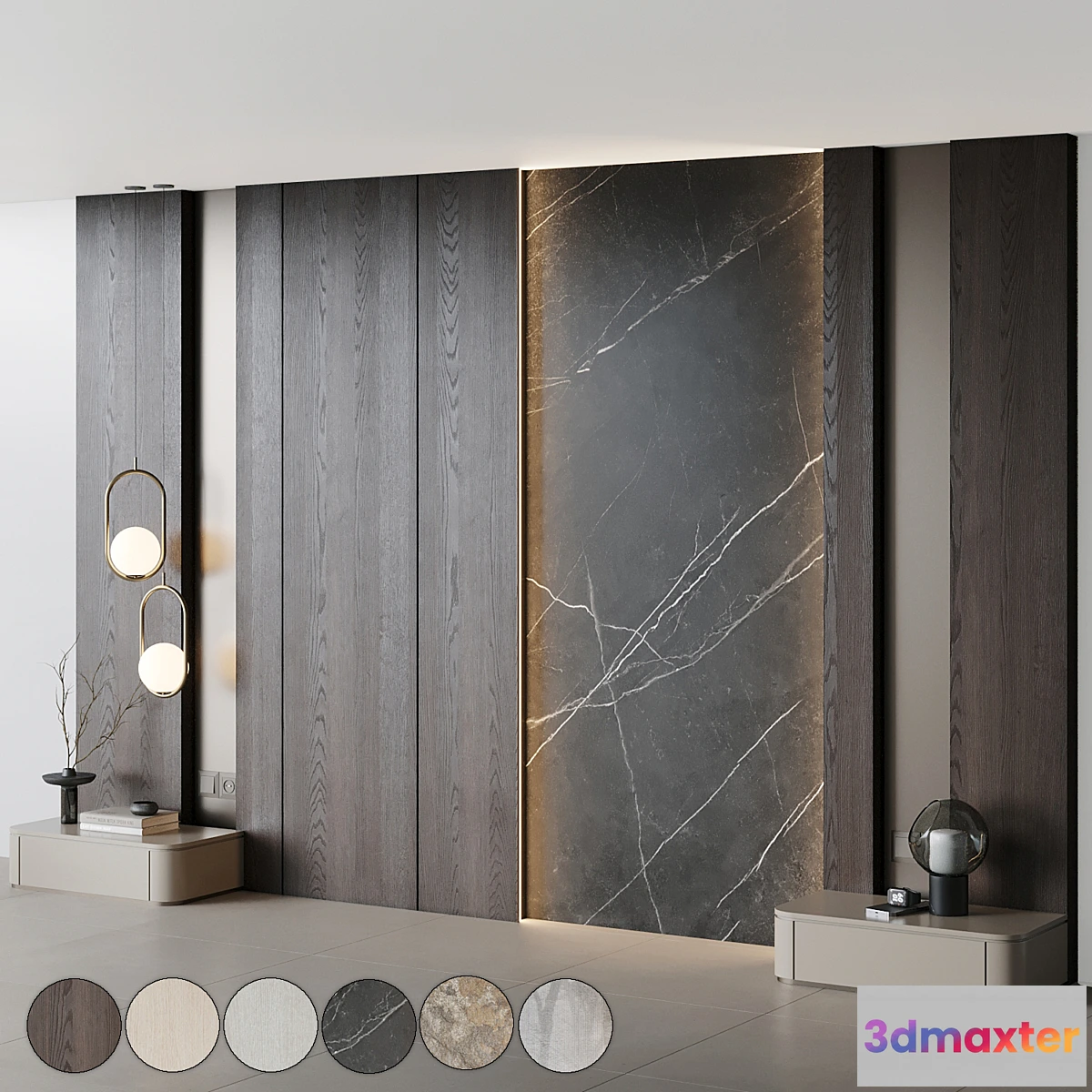 1472860 - Wall panel 03 3D Max