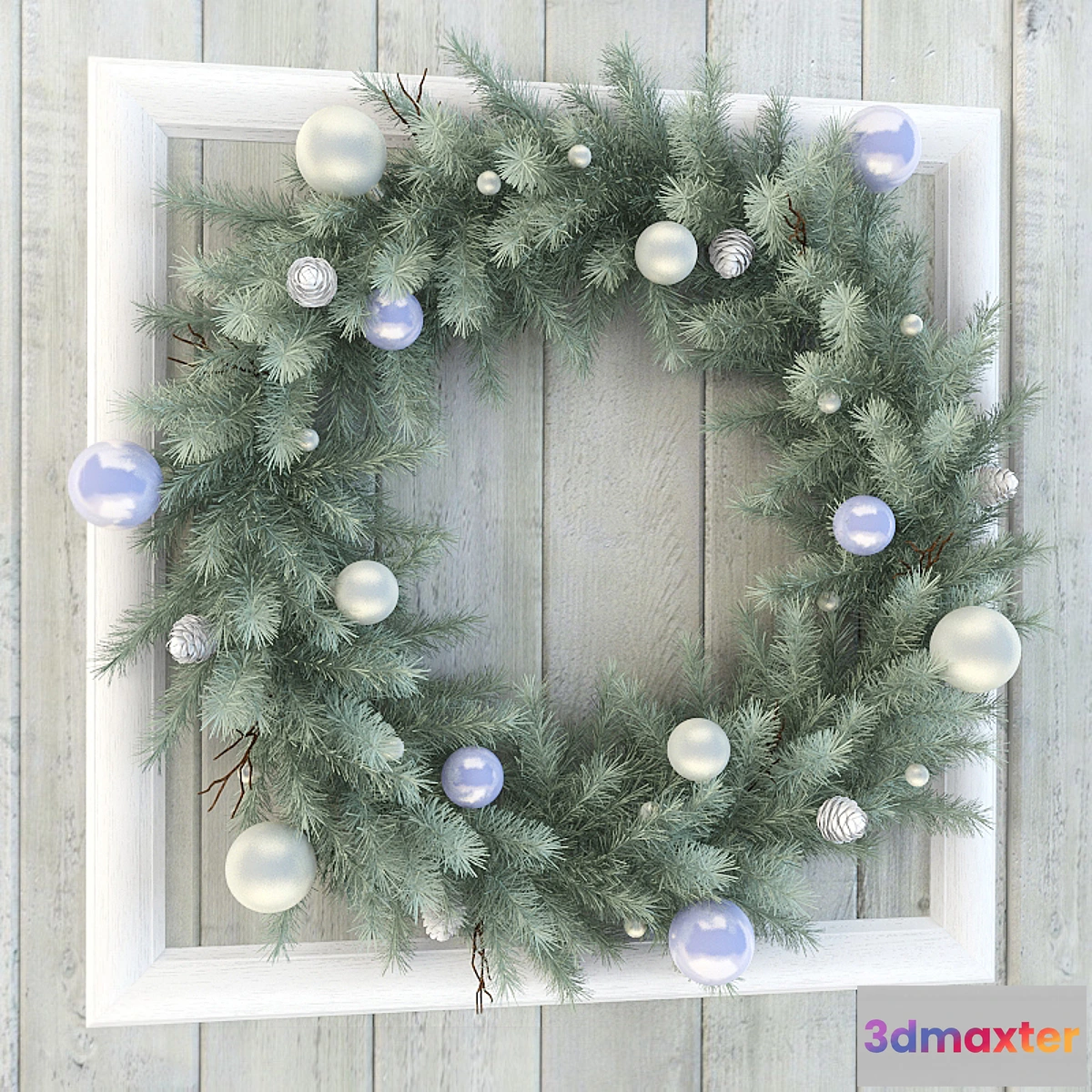 1473444 - wreath 3D Max