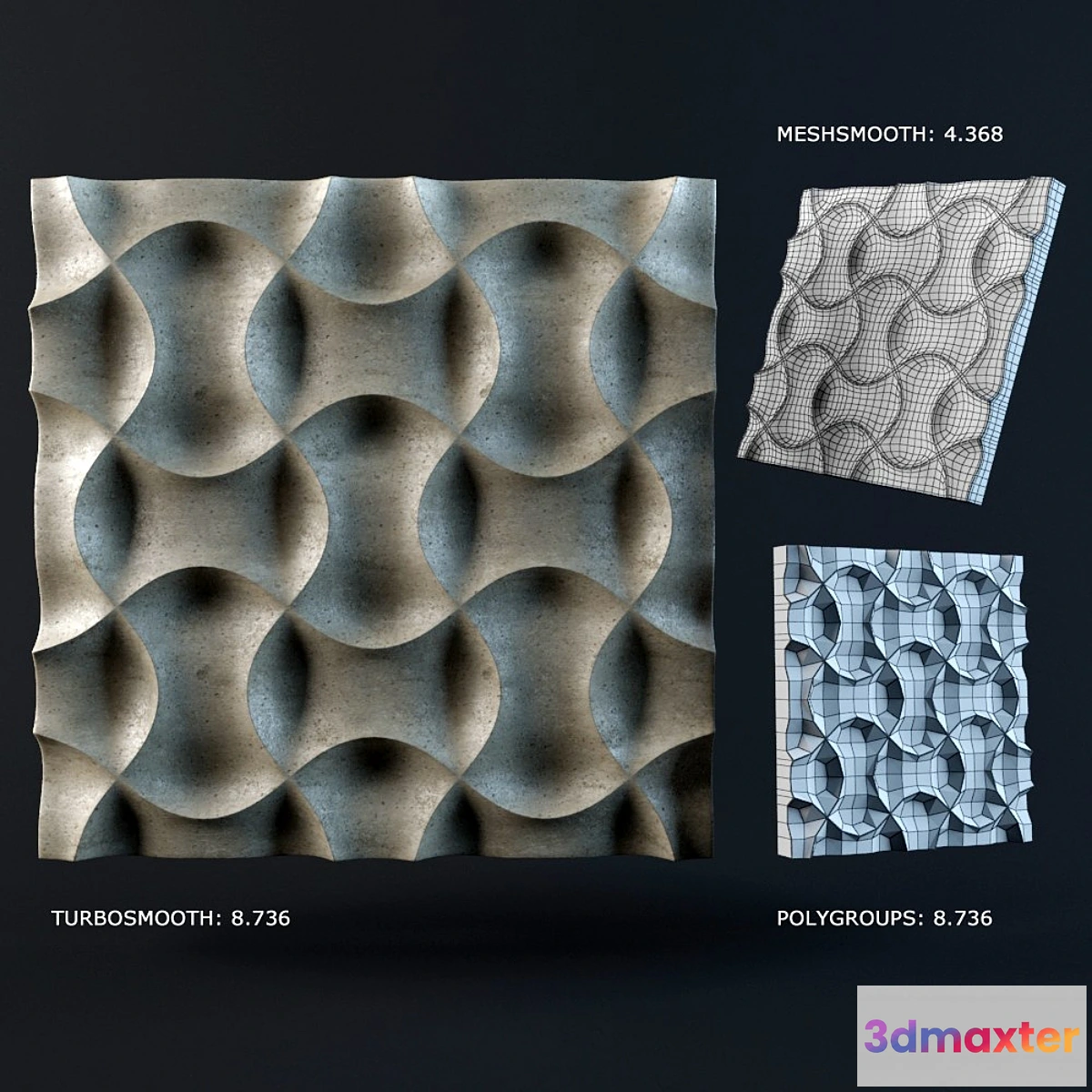 1474280 - 3D-panel 3D Max