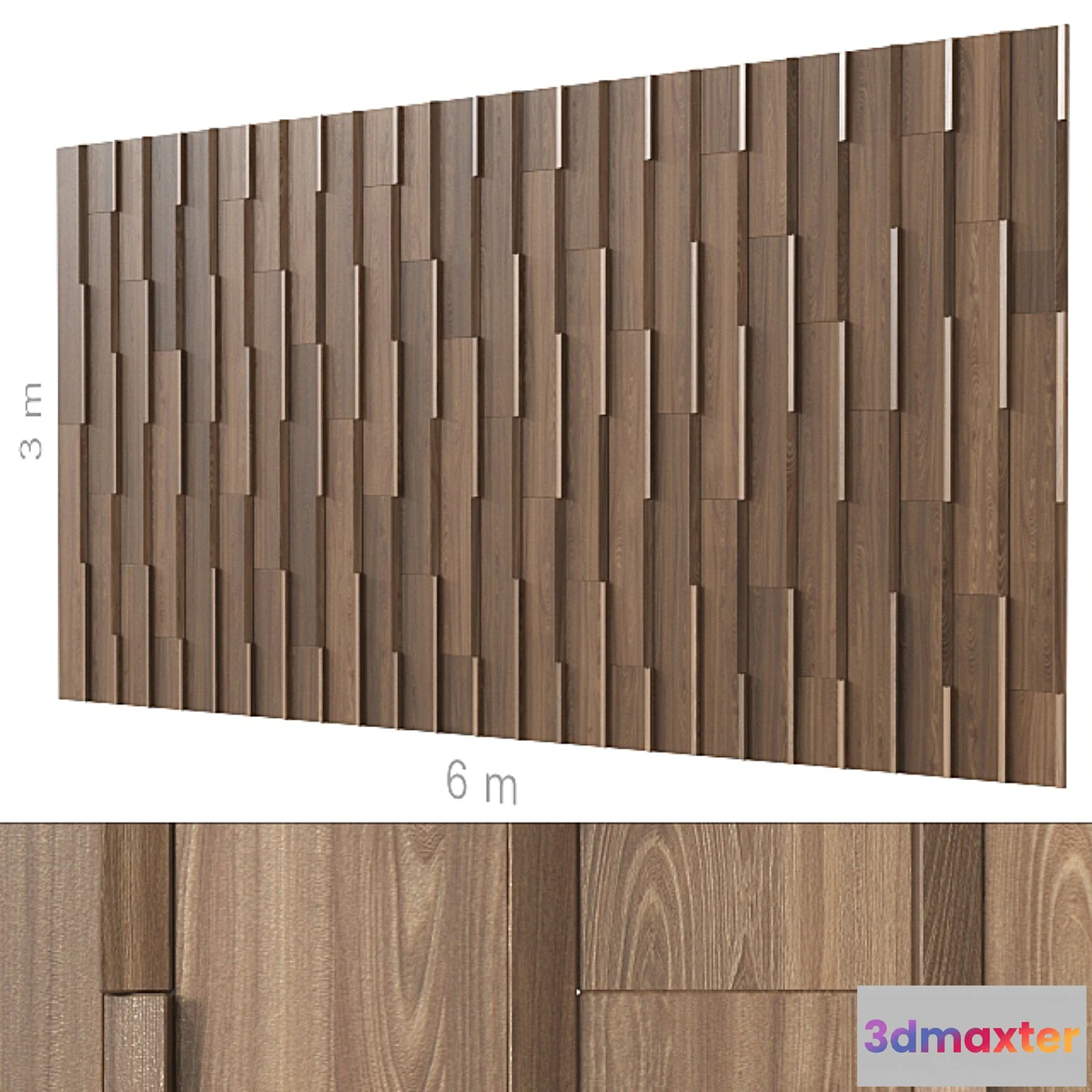 1474718 - Decorative wall 232. 3D Max