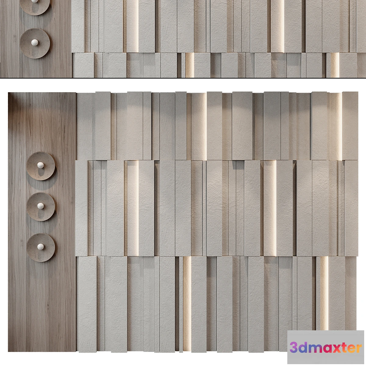 1476156 - wall panels  set 275 3D Max