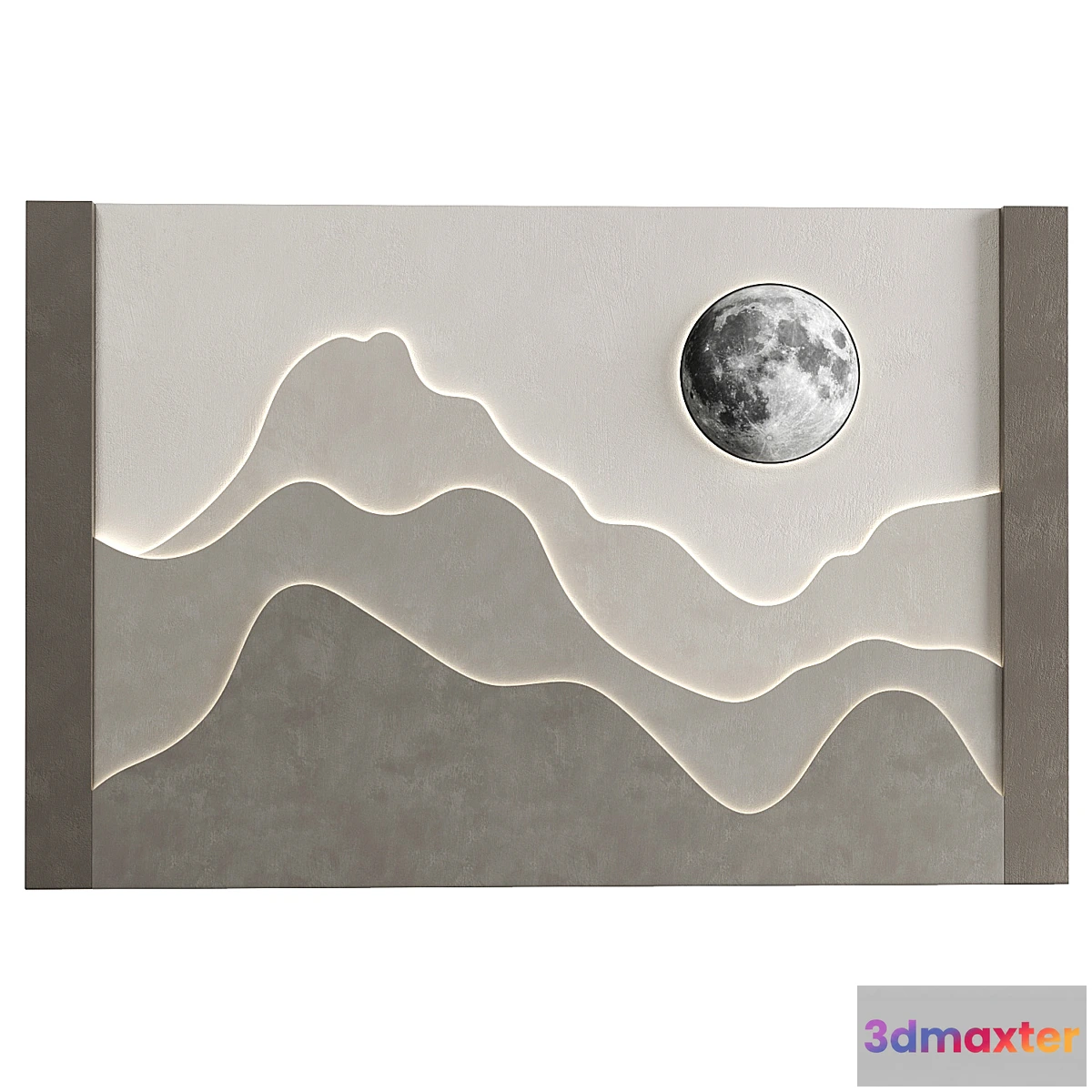 1476966 - Decorative panel wave 10 3D Max