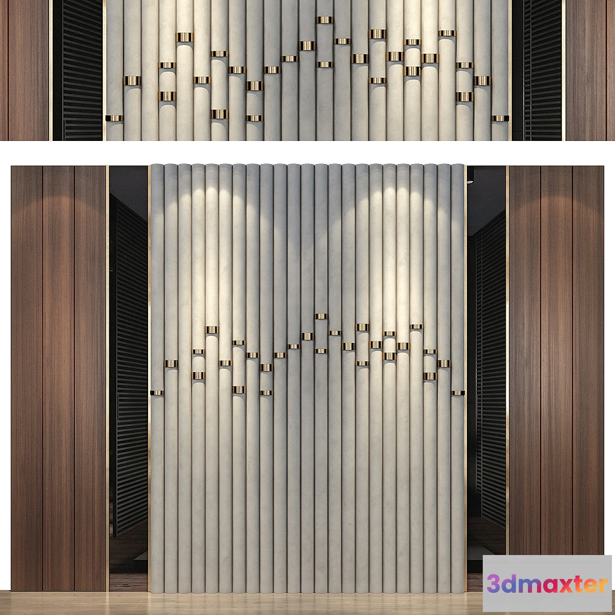 1477042 - wall panels  set 130 3D Max