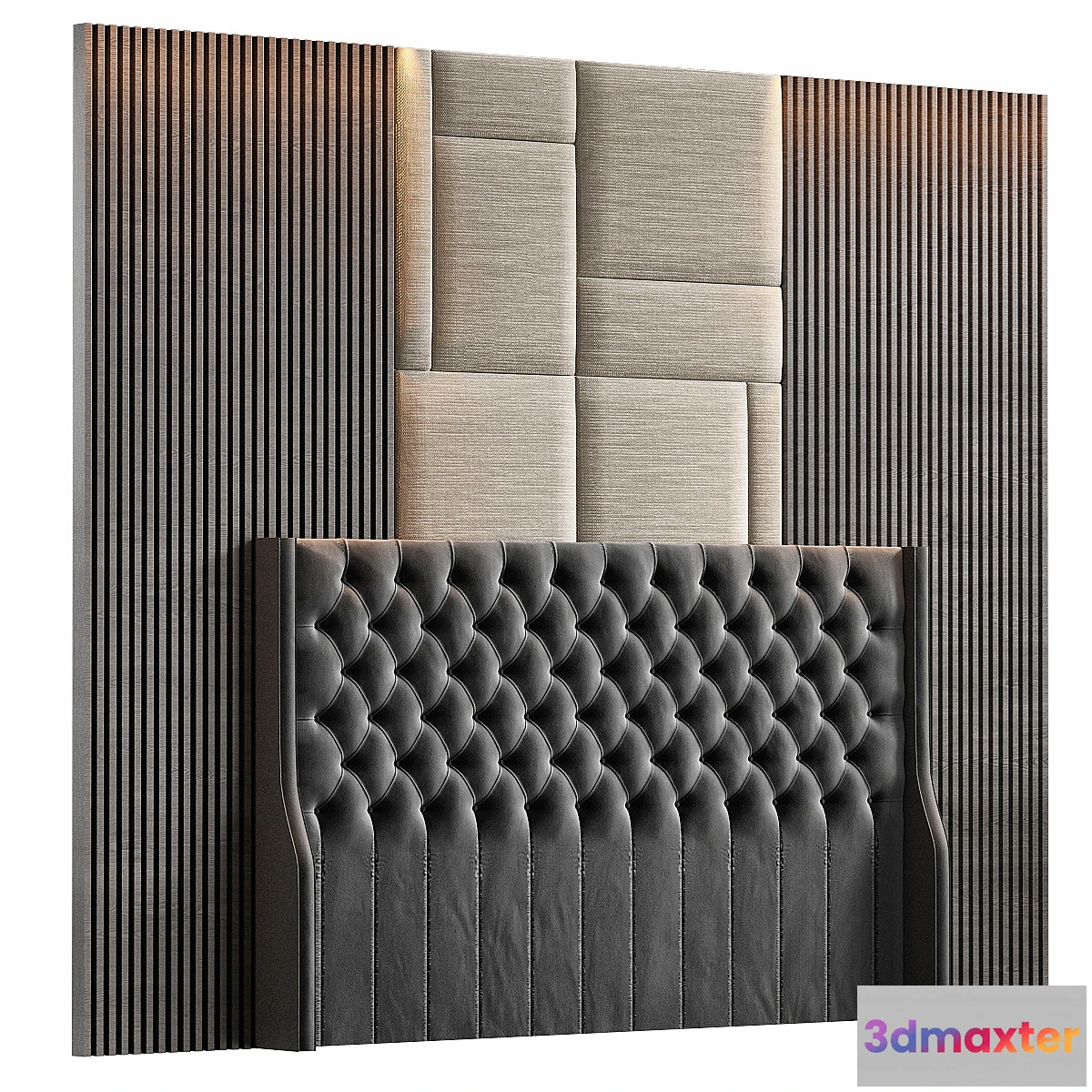 1477270 - Decorative wall panel 3D Max