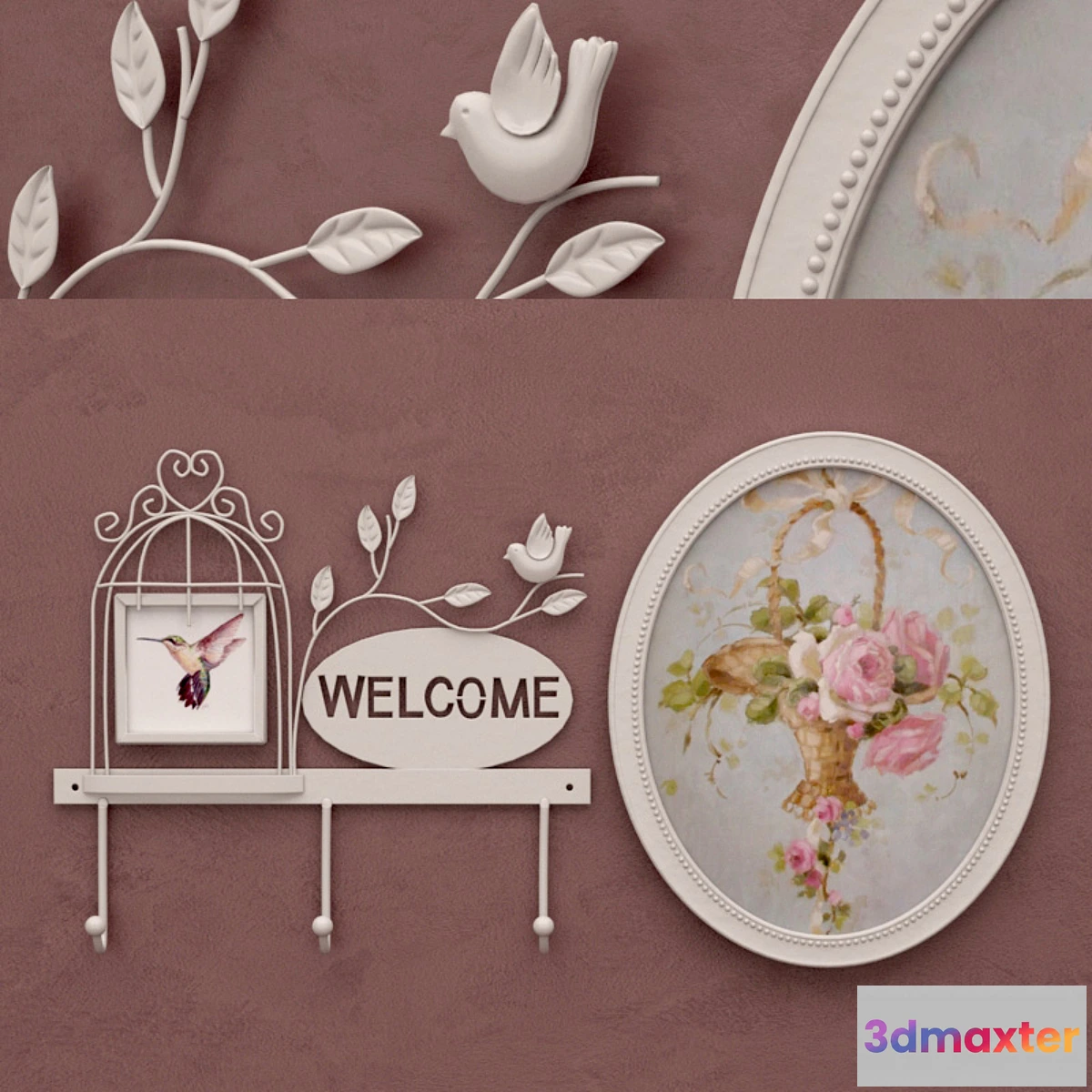 1478598 - Hanger “Mezzanine” and frame 3D Max