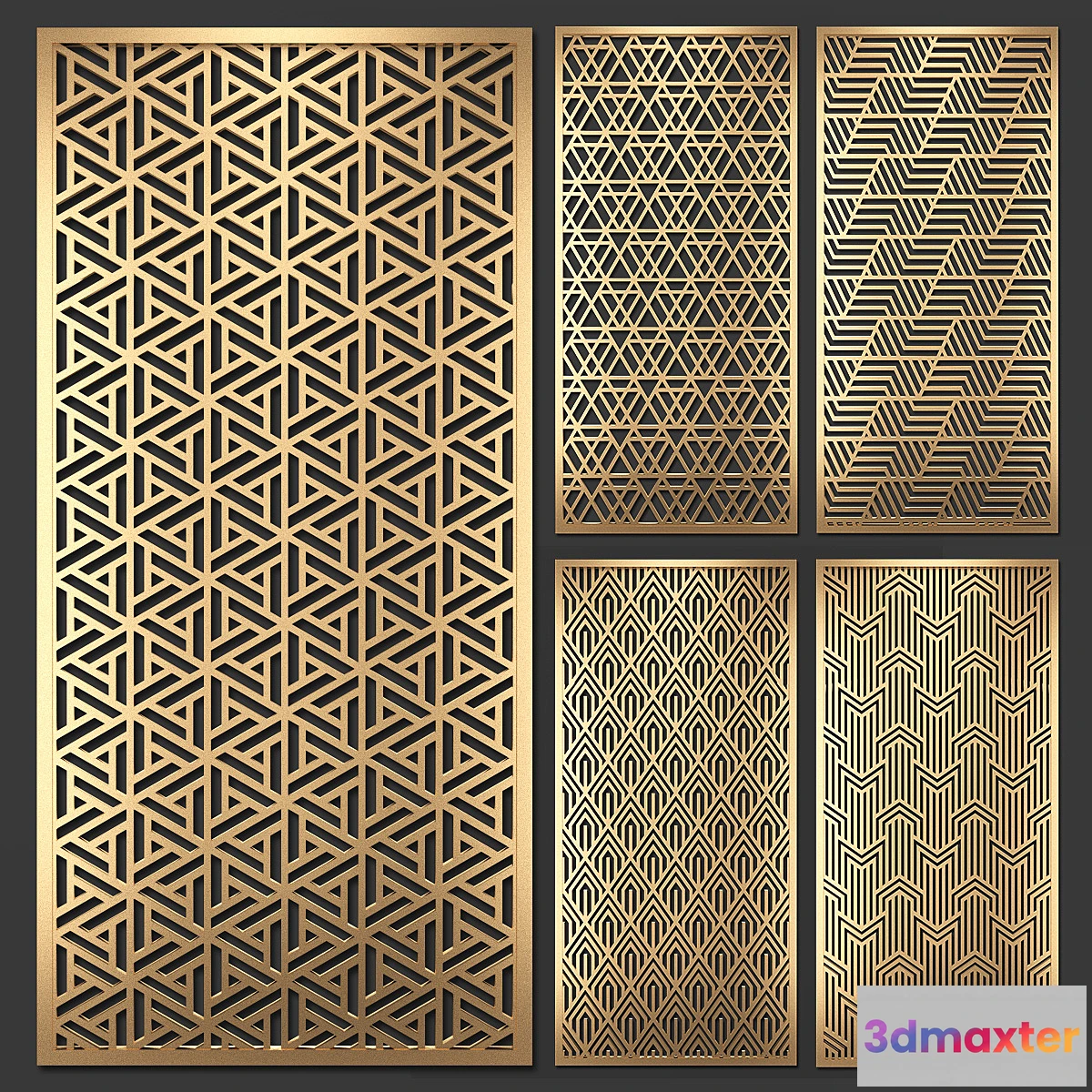 1478612 - Decorative partition 3D Max