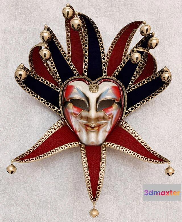 1537652 - Italian mask 3D Max