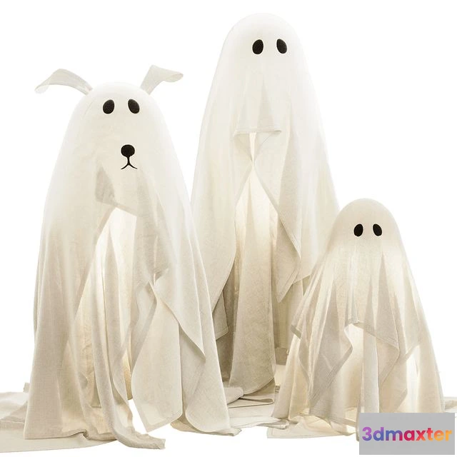 1538708 - Pottery Barn ghosts 3D Max