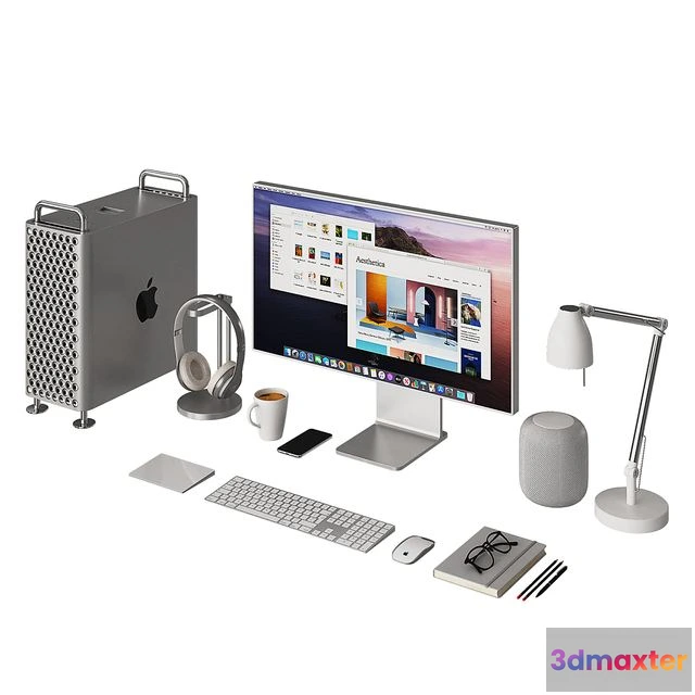 1539615 - Apple Mac Pro Desktop 3D Max