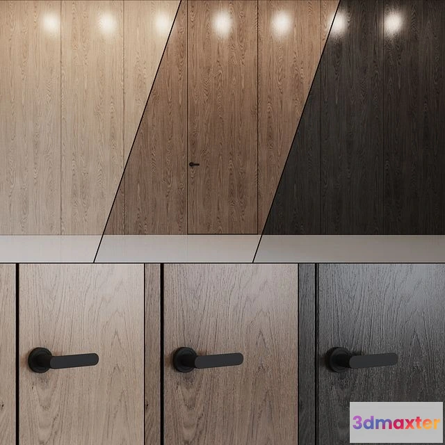 1542673 - Door Wall Panel_02 (Muzafarov Collections) 3D Max