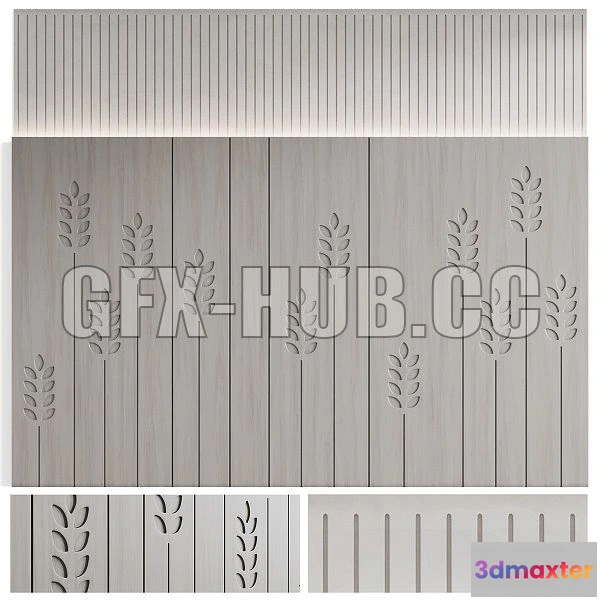 1543729 - Wall Panel Kolos 3D Max